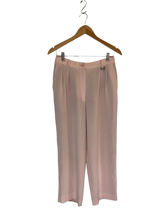 Lanvin, vintage 90s lanvin women pants slacks pink japan