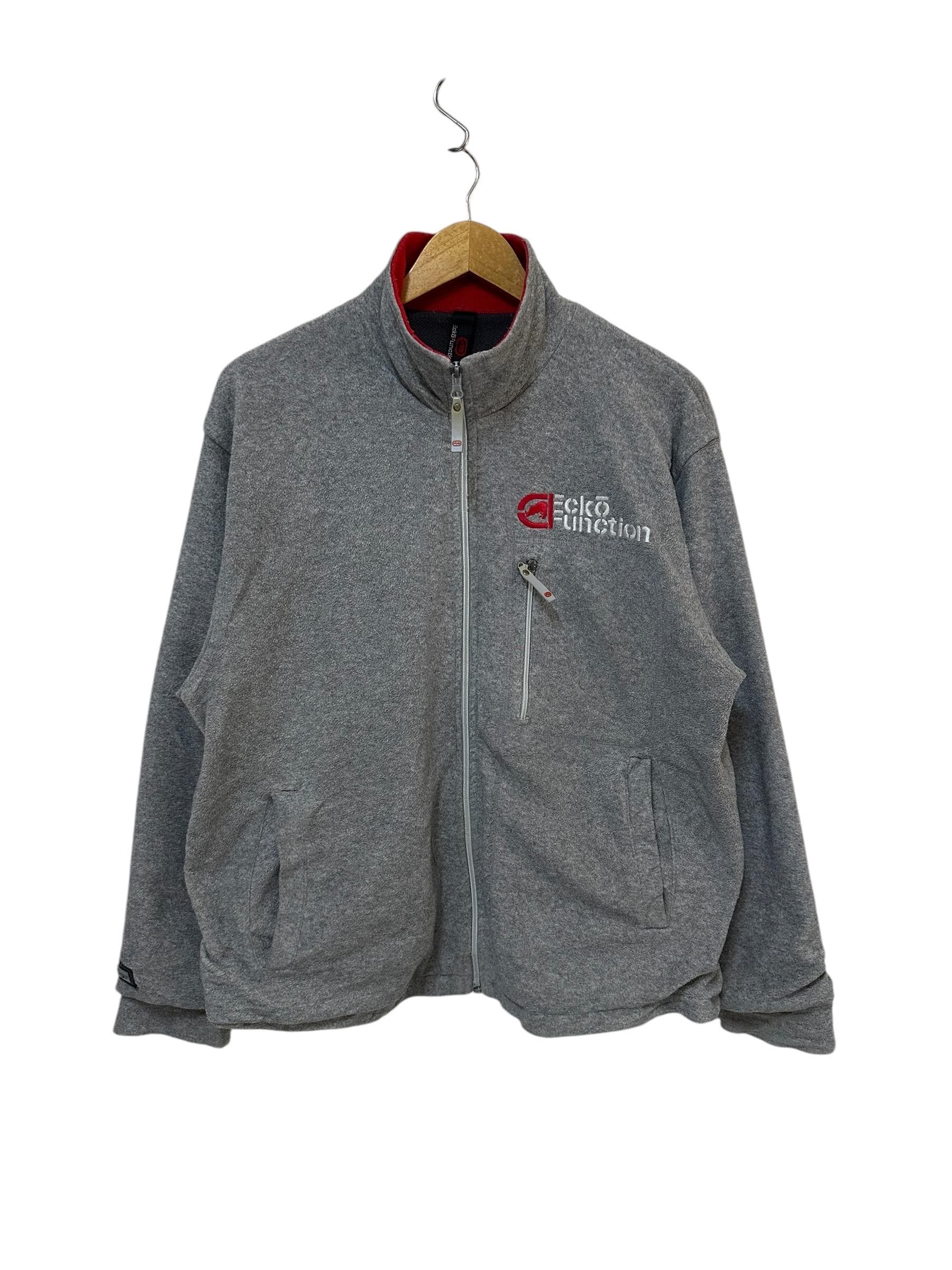 Vintage Ecko Unltd Fleece Zipper Jacket Big Logo - Etsy