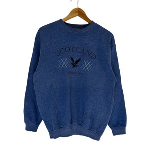 vintage 90s lyle scott scotland black label sweatshirt big logo spellout logo jumper pullover