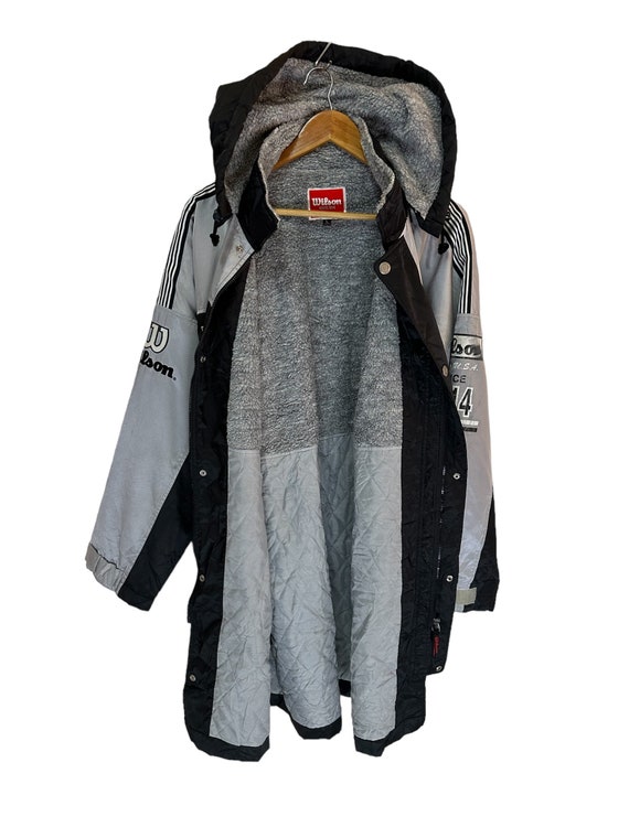 ヴィンテージ 90 年代 ウィルソン パーカー ジャケット ビッグ ロゴ  
