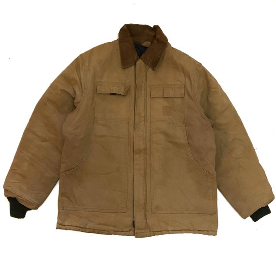 Vintage carhartt jacket chore double breast