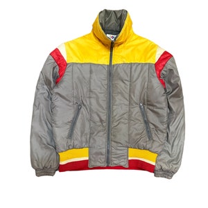 vintage 90s descente ski wear puffer jacket us ski team