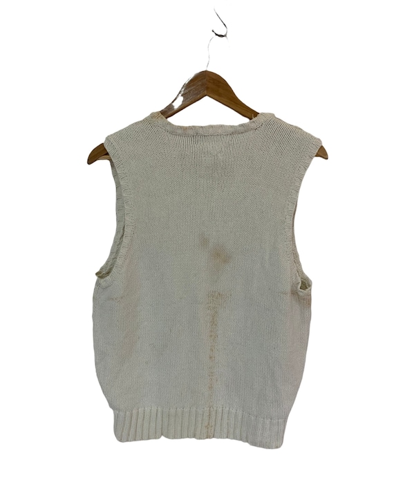 Vintage 90s Polo Ralph Lauren Knit Vest Small Pony Logo Vintage 90s Polo Ralph Lauren Knit Vest Small Pony Logo
