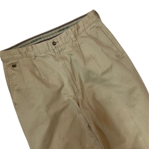 vintage lacoste pants trousers small logo khakis pants casual wear nice design