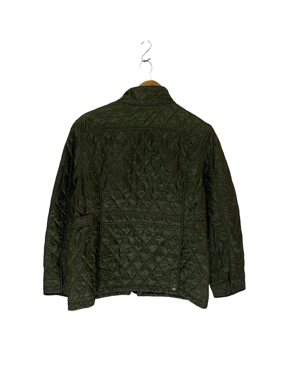 vintage LL Bean quilted jacket rare design winter fas… Gem