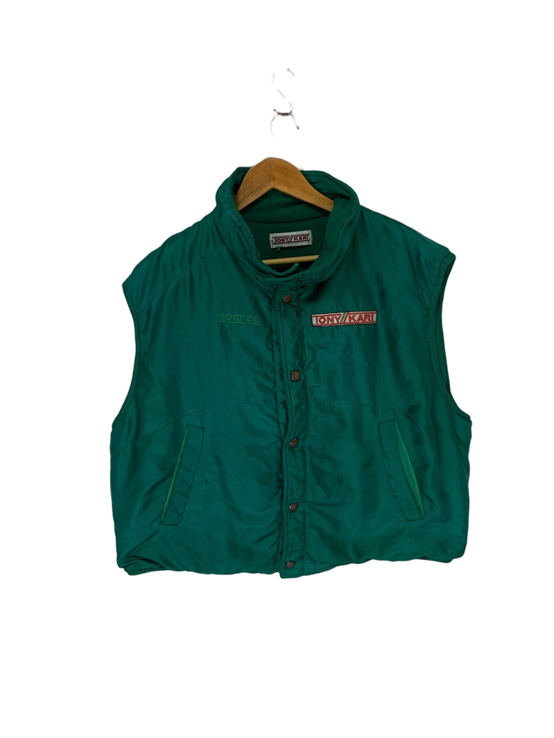 Gilet Tecnico Sparco Unisex - Cotone/Spandex, Strisce Riflettenti, Taglie XS-XXXL