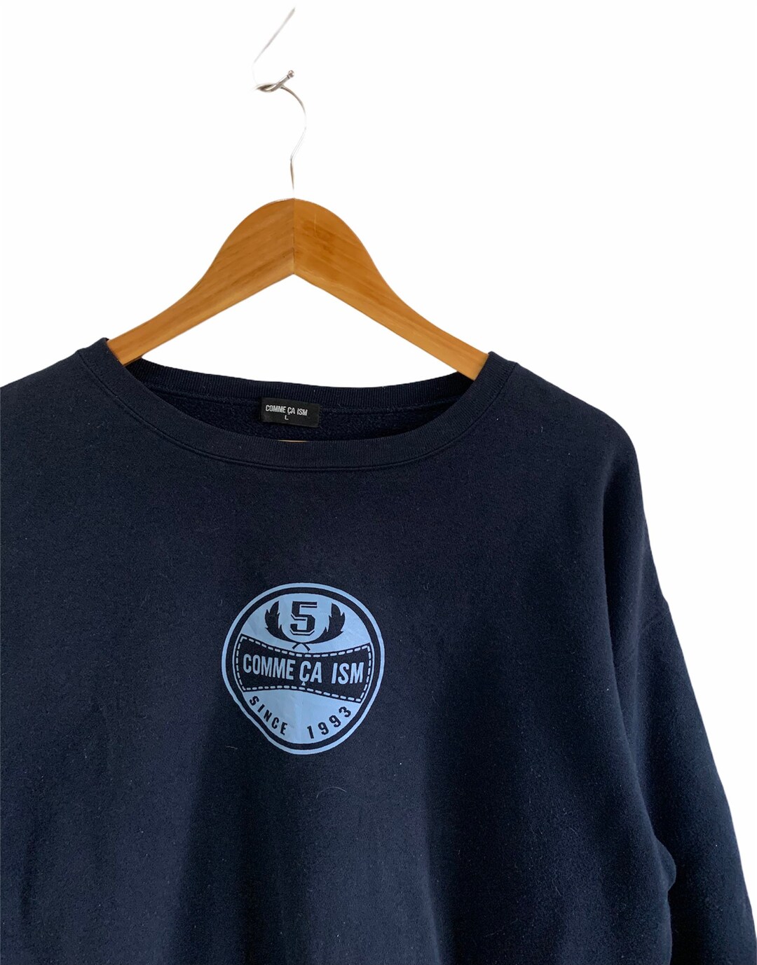 トップス vintage comme ca ism drivers kint sullen Vintage 90s Sweatshirt Comme Ca Ism Sweatshirt Big Logo