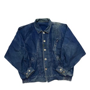 vintage 90s moco branco cotton jacket bomber faded