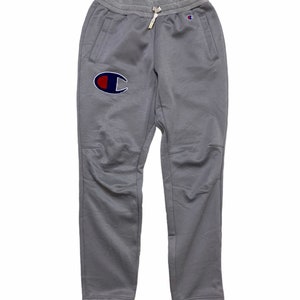 Vintage Champion Big Logo jogger pants..Hip Hop..