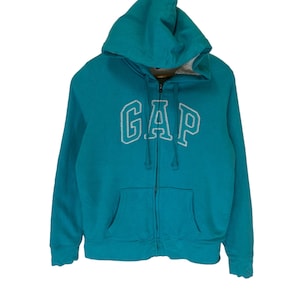 vintage gap hoodie big logo fleece inside linin big logo