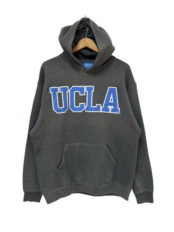Vintage 90s Ucla Gold Standard Hoodie Big Logo Jumper Pullover