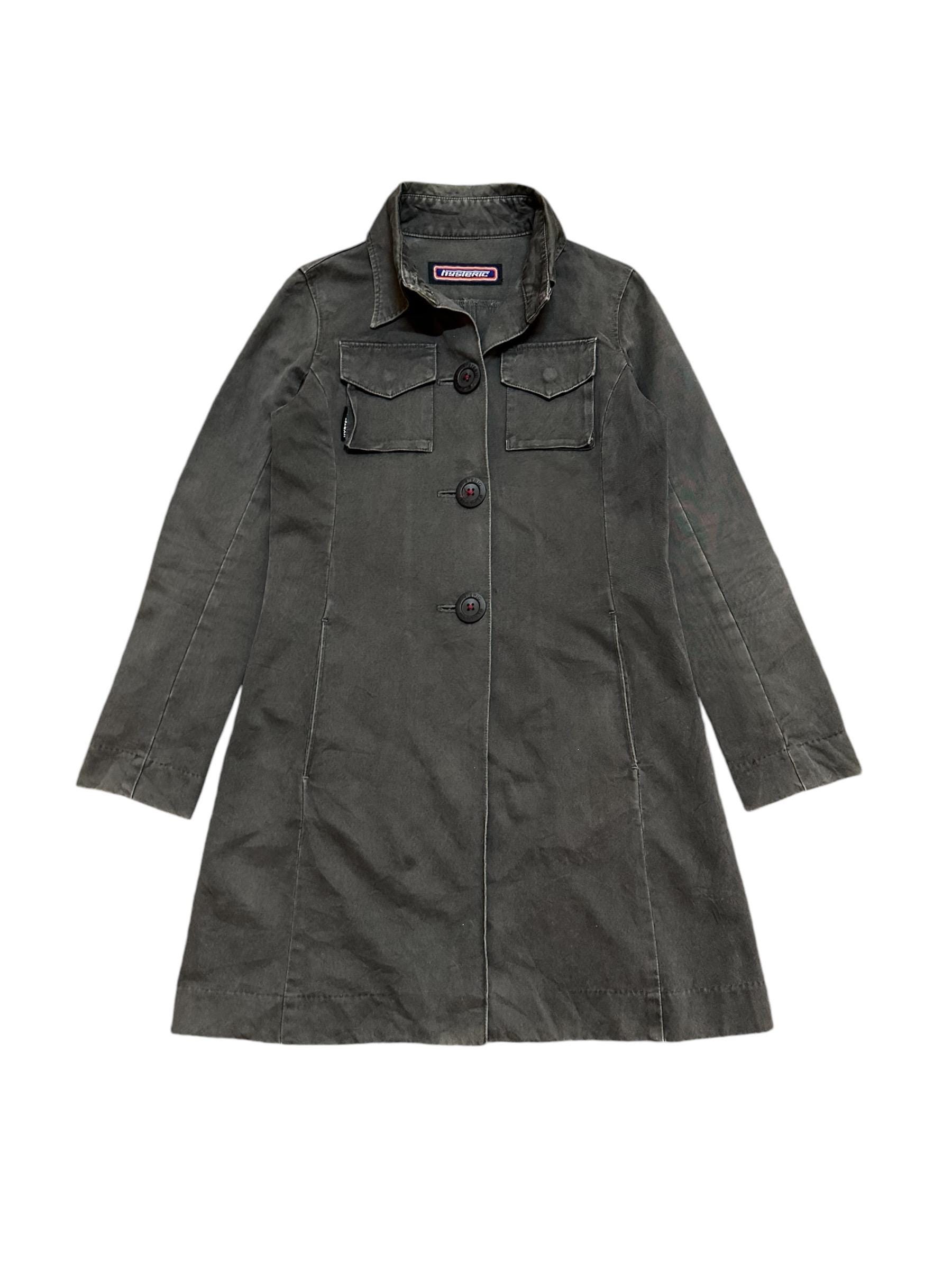 90s HYSTERIC GLAMOUR ヴィンテージ ハンティングジャケット Vintage 90s Hysteric Glamour Military Trench Coat - Etsy