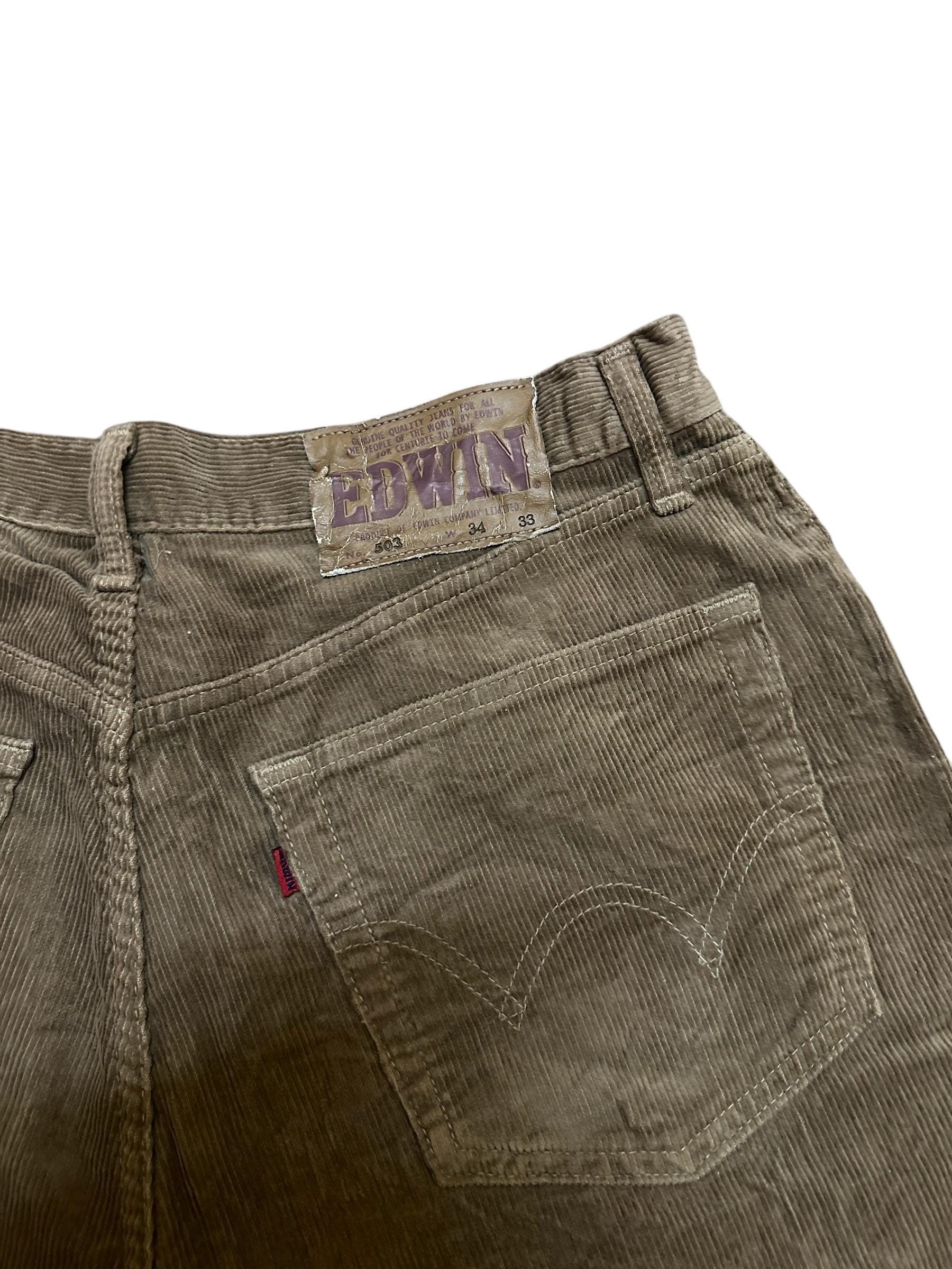 Vintage 90s Edwin 503 Corduroy Pants Brown American Vintage Vintage 90s Edwin 503 Corduroy Pants Brown American Vintage