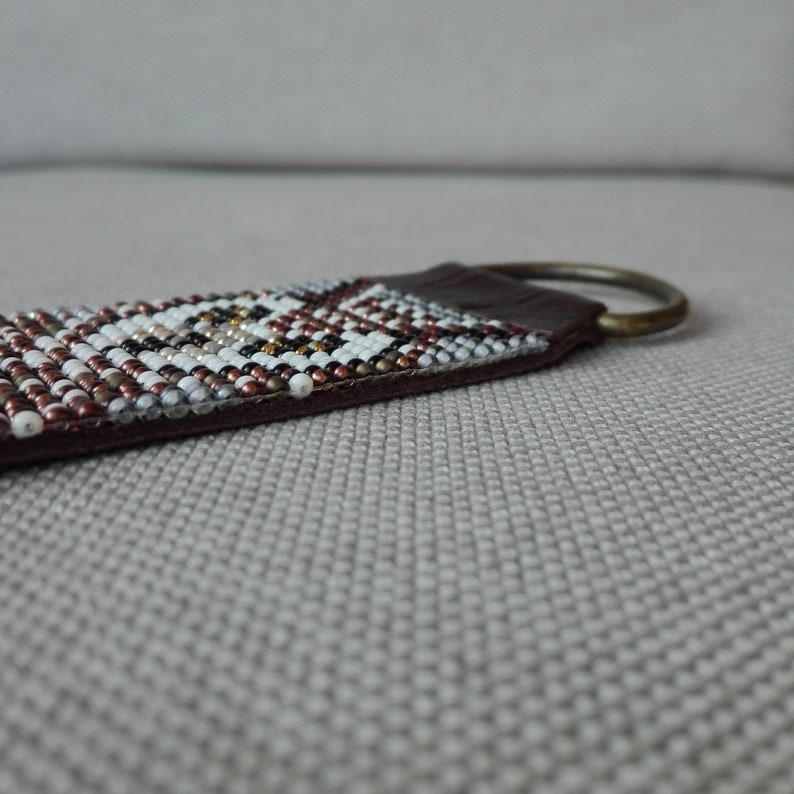 OWL KEYCHAIN/Owl Key ring/Beaded Owl Keychain/Owl Pendant/Owl Etsy