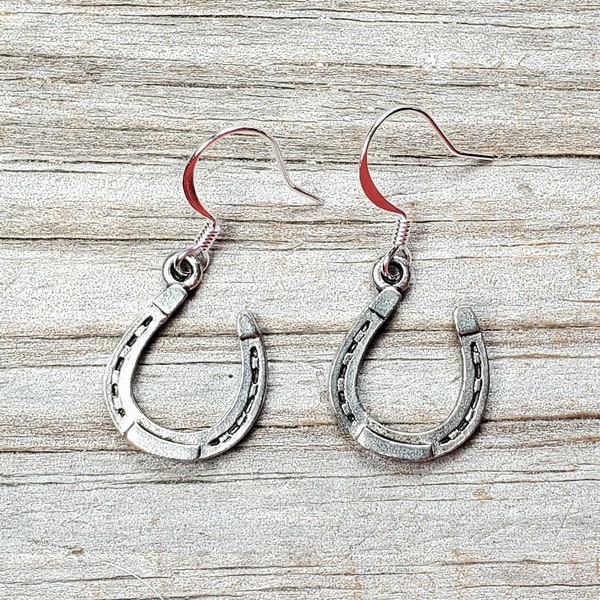 Horseshoe Earrings Etsy