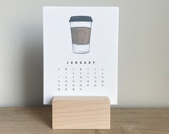 2024 Calendar (Coffee Theme)