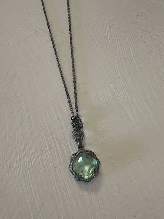 Sterling Silver Vintage Necklace - image 1