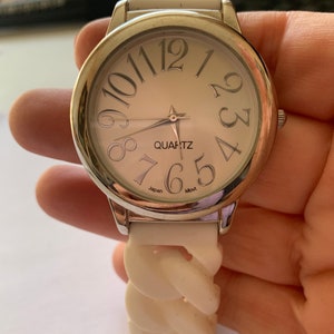 BWC ladies white quartz watch