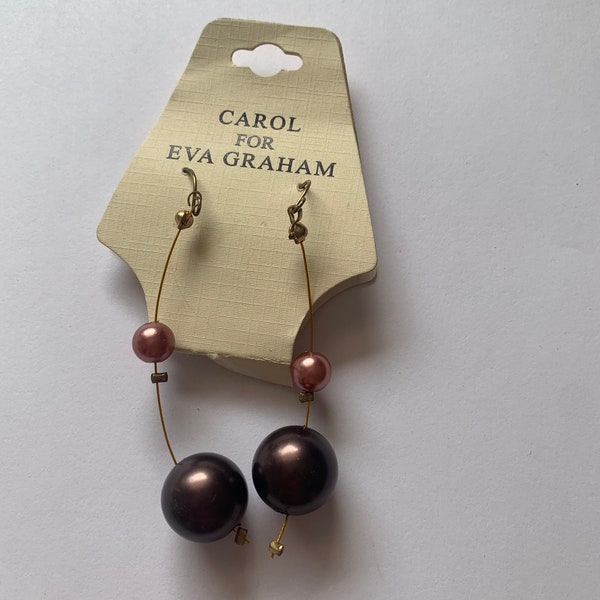 Carol for Eva Graham hanging earrings