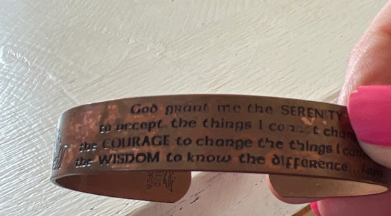 Klizner solid copper bangle bracelet - image 1