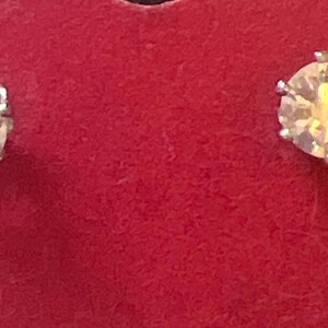 Silver fashion cubic zirconia earrings