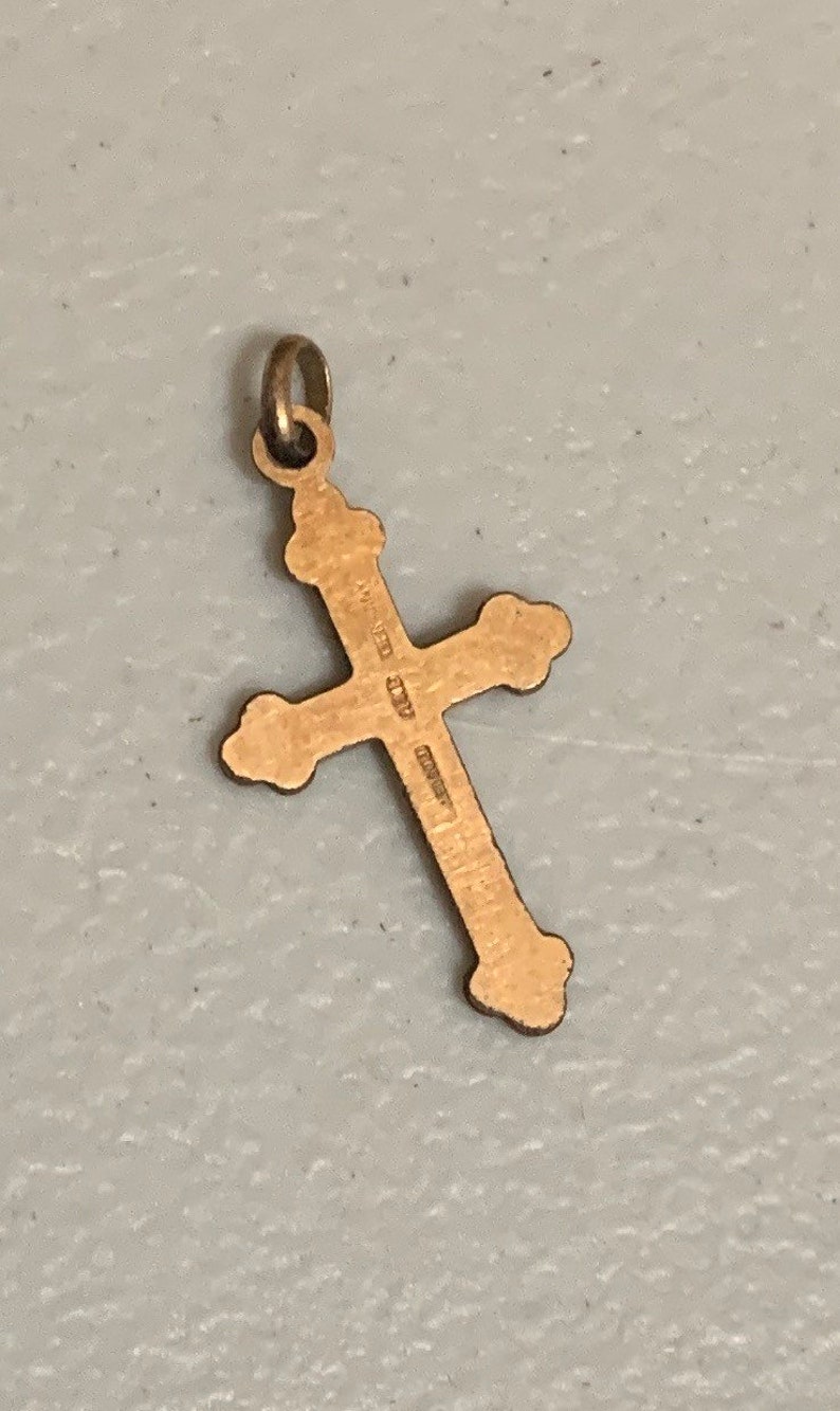 Gold filled cross pendant
