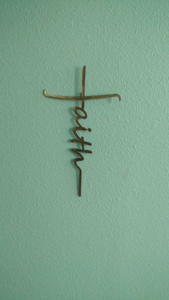 Faith Cross Wall Hanging