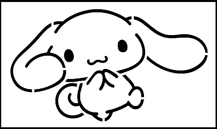 6x10-clear-plastic-stencil-cinnamoroll-hello-kitty-6mil-sr153-etsy