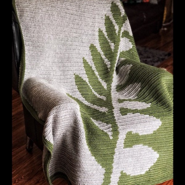 The ZZ Blanket Pattern. *** PDF Tapestry Crochet Pattern Only**