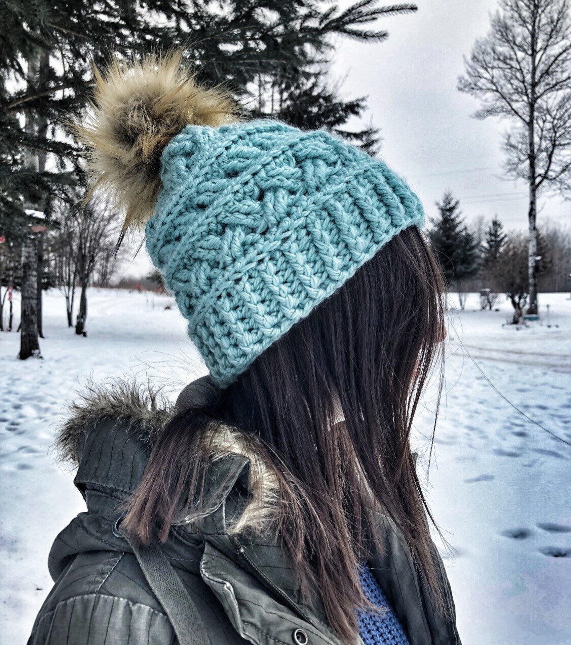 Womens Beanie Headband Messy Bun Hat the Sabella Beanie Etsy