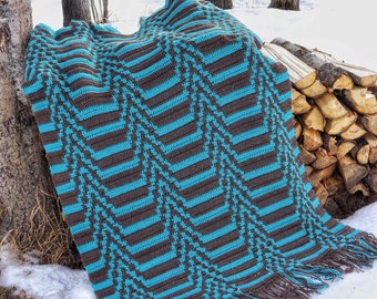 Blanket of Trails ** PDF Crochet Pattern Only**