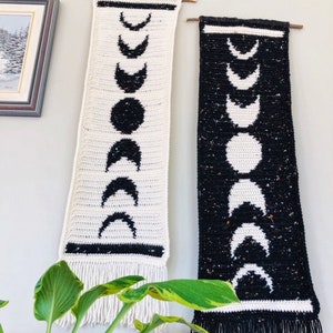 Many Moons Ago Wall Hanging ***PDF Tapestry Crochet Pattern Only***