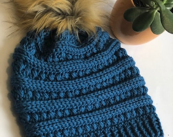 Adora Slouch And Matching Ear Warmer ***This is for the PDF Pattern only*** ***Crochet Hat Pattern***