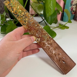 Moon Phase Incense Stick Holder - Incense Stick Holder - Resin Stick Holder