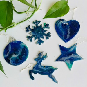 Boule de Noël en résine - Décoration d&#39;arbre unique