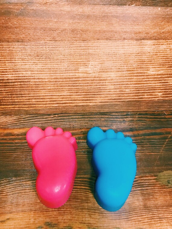 baby feet soap favors