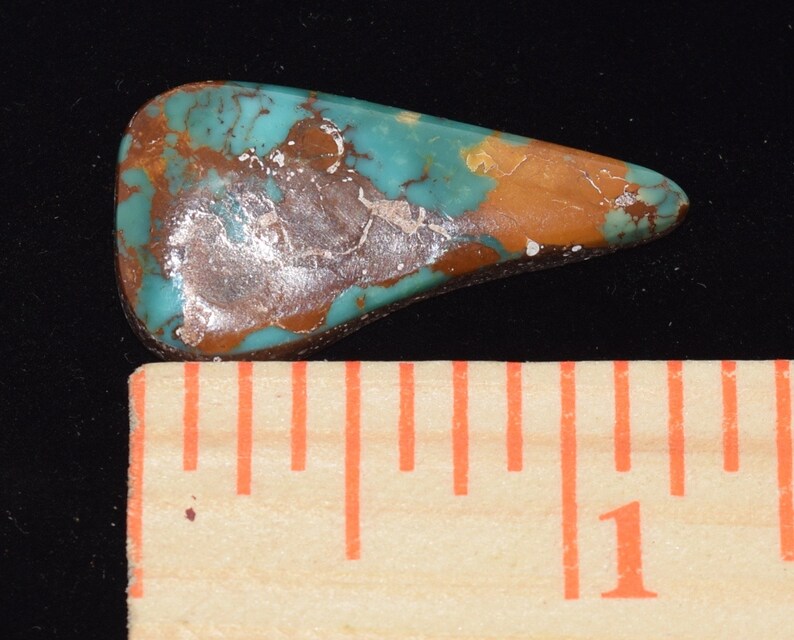 Superb Hachita N.M. TURQUOISE Cabachon #U GALILEE MINE