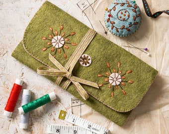 Felt Craft Kit - Sewing Roll - By Corinne Lapierre - Sold By The Kit - In Stock And Ships Today