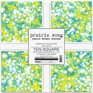 Prairie Song - Layer Cake 42pc/bundle - by Leslie Tucker Jenison for Robert Kaufman Fabrics - Sold By The Bundle - In Stock And Ships Today