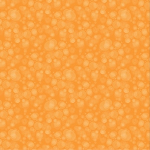 Puede incluir: Fondo naranja con un patrón de círculos translúcidos de color naranja claro de varios tamaños. Los círculos están dispersos por la superficie, creando un efecto texturizado. El diseño es simple y abstracto.