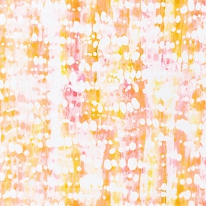 Garden Gloss Sateen - Sunshine Dots - By Wishwell For Robert Kaufman Fabrics - Sold By Yard Cut Continuous - In Stock Ships Today
