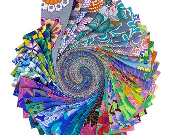 Kaffe Collective February 2023 - Design Roll 40pc/bundle - By Kaffe Fassett For Free Spirit Fabrics - Sold By The Bundle - Ships Today