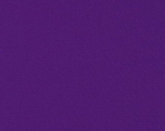 Kona Cotton - Purple K001-1301 - by Robert Kaufman - Sold by the Yard and Cut Continuous - In Stock and Ships Today