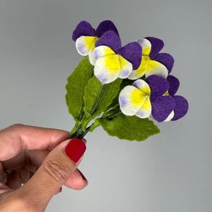 Felt Craft Kit - Violas - By The Crafty Kit Co. - Sold By The Kit - In Stock And Ships Today