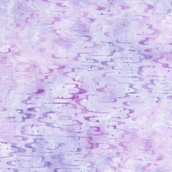 Tranquil Gardens - Lavender Waves - By Artisan Batiks For Robert Kaufman Fabrics - Sold by Yard Cut Continuous - Ships Today