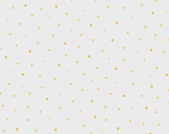 Flanella Sorbet - Pois gialli tono su tono - Collezione P&B Textiles per PB Textiles - Venduto tagliato su misura e in confezioni da taglio - Disponibile in magazzino, spedizione immediata