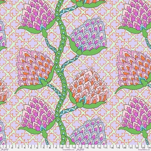 Kaffe Collective February 2024 - Pastel Paisley Flower - By Kaffe Fassett For Free Spirit Fabrics - Sold By Yard - In Stock Ships Today