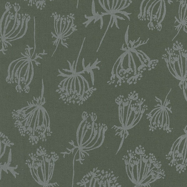 Riverbend Linen - Pepper Sprigs - By Anna Graham For Robert Kaufman Fabrics - Sold by the Yard and Cut Continuous - In Stock Ships Today