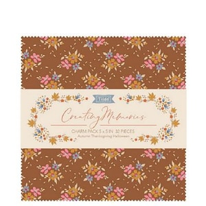 Creating Memories - Autumn Charm Pack 32pc/bundle - By Tone Finnanger For Tilda - Sold By the Bundle - In Stock And Ships Today
