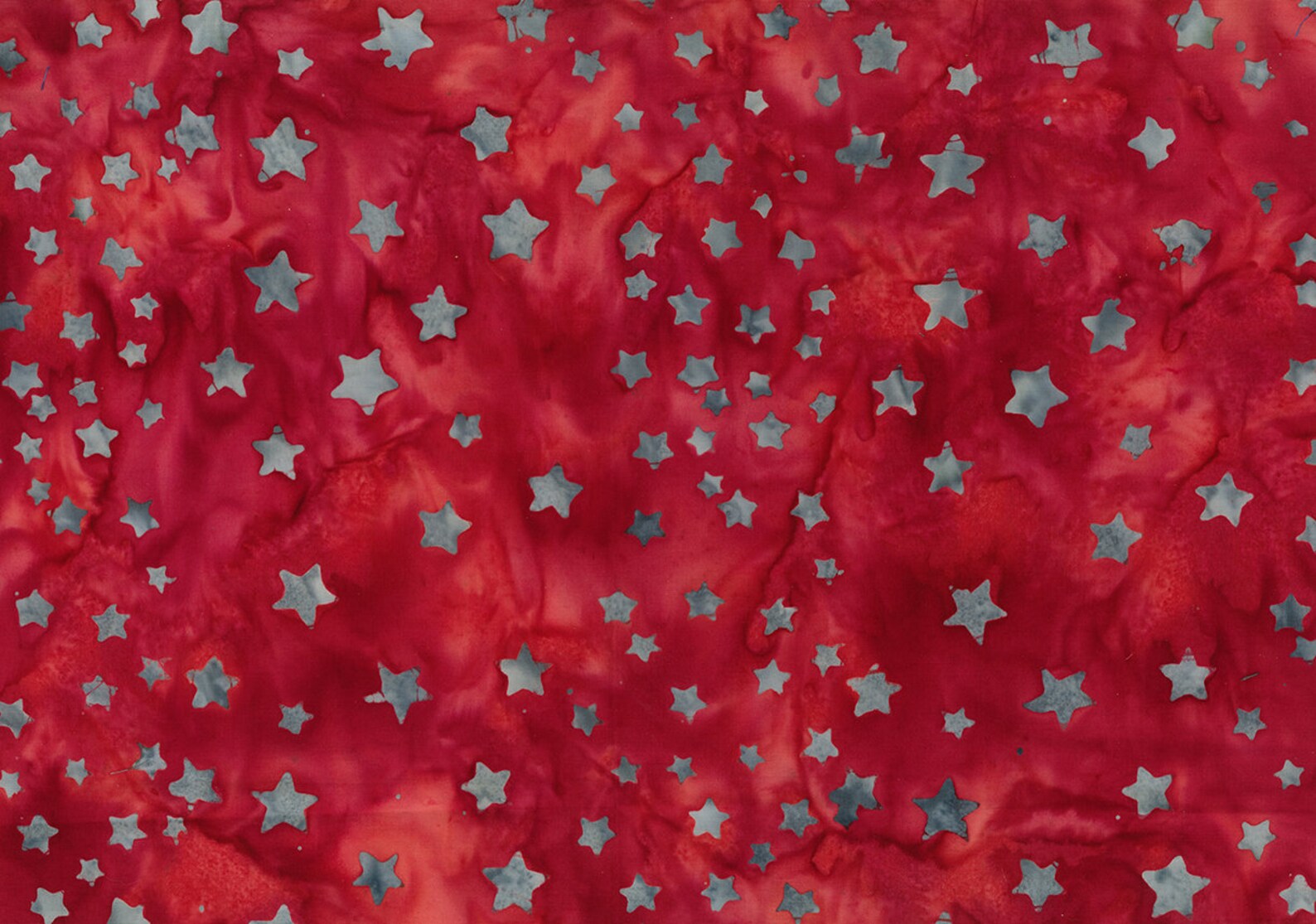 Bandana Red Star By Banyan Batiks For Northcott Fabrics | Etsy